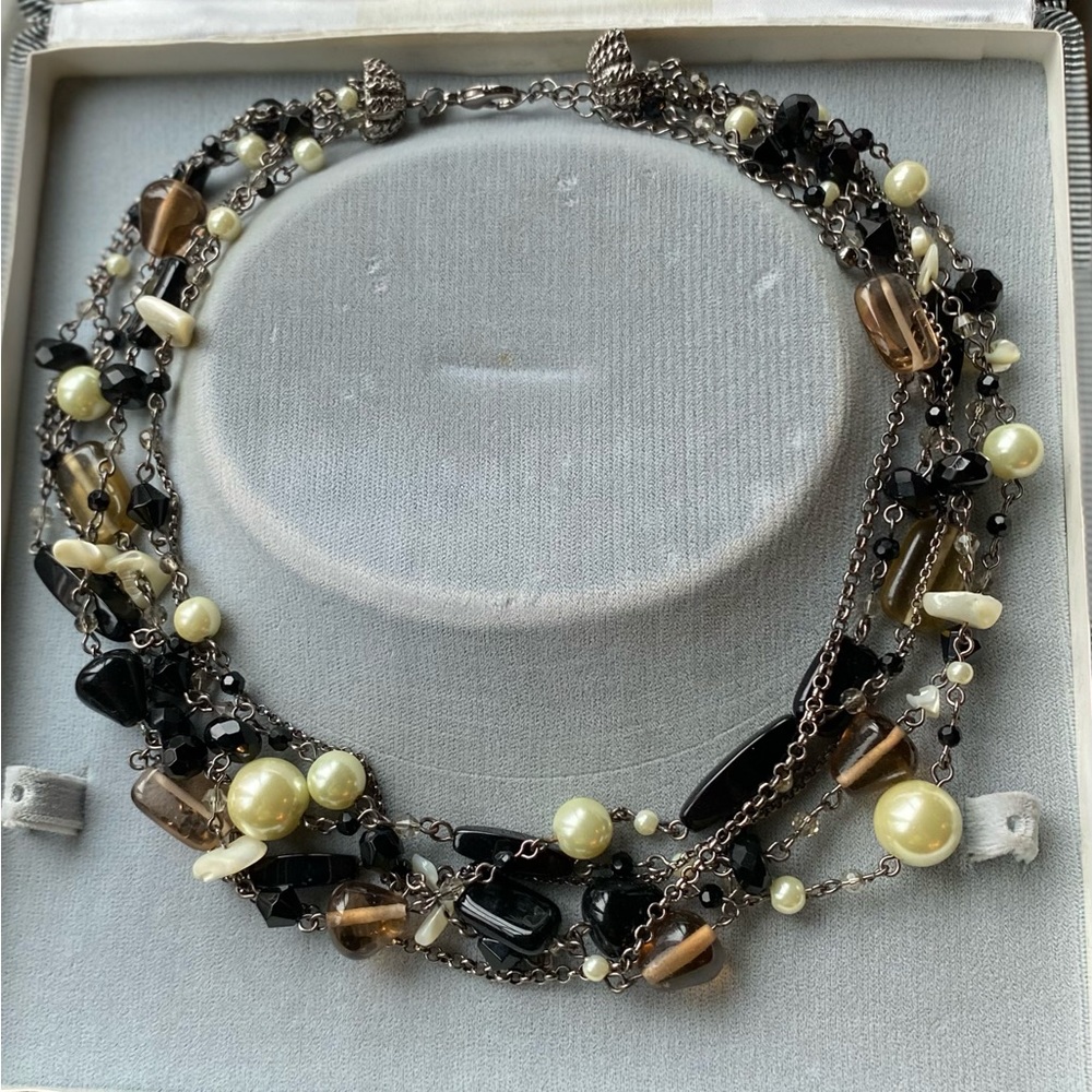 Beaded, Chain Necklace